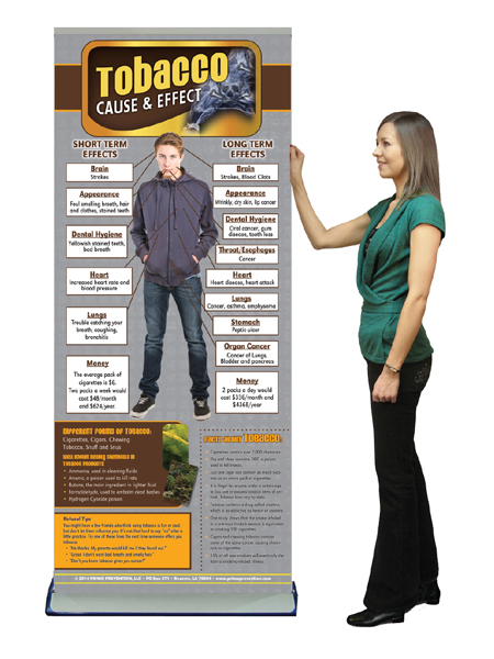 tobacco cause & effect banner