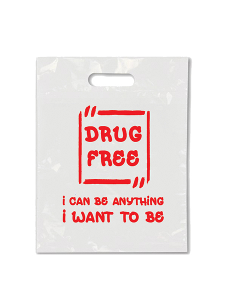 2017 DPW Theme - Die Cut Handle Litter Bag