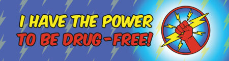 I Have the Power to Be Drug Free Bookmark