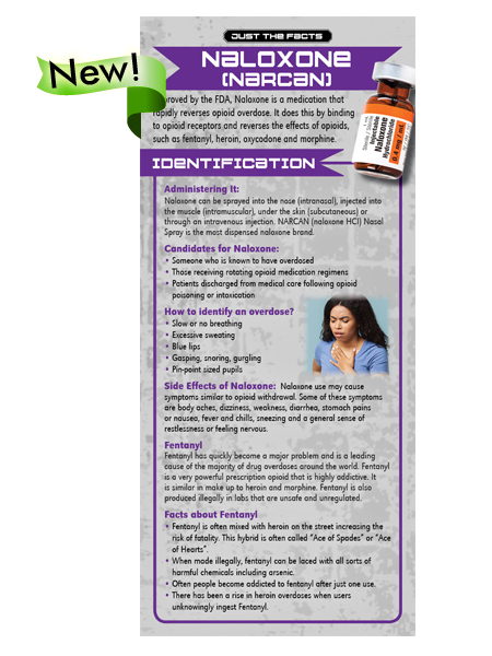 Just the Facts Rack Card: Naloxone (Narcan)