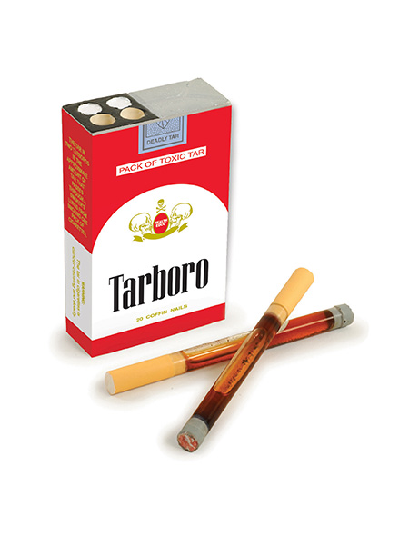 A Pack of Toxic Tar Display